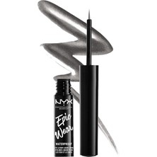 TeknoKapsül Nyx Professional Makeup Eyeliner - Epic Wear Metallic Liquid Liner Gunmetal 800897103392