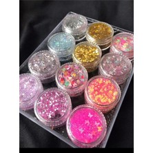 TeknoKapsül Göz Far Sim Glitter Jel Far Set