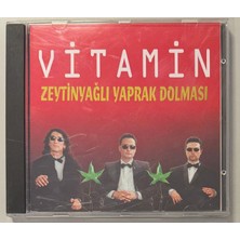 Uras Kasetçilik Grup Vitamin Zeytinyağlı Yaprak Dolması CD (1995 Baskı)