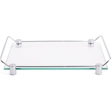 TeknoKapsül System Banyo Tepsisi Cam/krom 36X209X313 mm