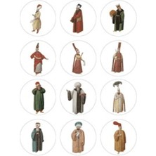 Osmanlılar Sticker (12'li)