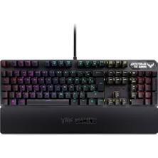 TeknoKapsül Asus Tuf Gaming K3 Rgb Red Switch Mekanik Kablolu Gaming (Oyuncu) Klavye