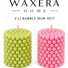 El Yapımı Soya Wax Estetik Bubble (Baloncuk) Mum 2li 1 Waxera El Yapımı Soya Wax Estetik Bubble (Baloncuk) Mum 2li