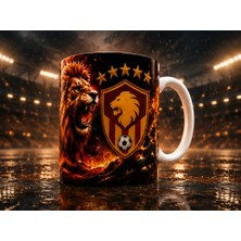 Kadorex Design Galatasaray Aslan Tasarımlı Seramik Kupa Bardak – Taraftara Özel Hediyelik Kupa
