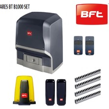 Bft Ares Bt B1000 Bahçe Kapı Motoru Kit Ürün Yana Kayar Kapılar Için 1000 Kilograma Kadar Güçlü