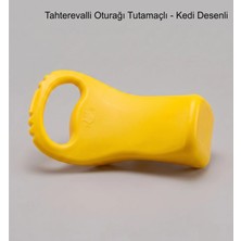 Soylu Grup Kent Ve Bahçe Mobilyaları Tahterevalli Oturağı Kedi Desenli Tutamaçlı 89mm, Tahterevalli Yedek Parçası