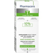 TeknoKapsül Pharmaceris Seboalmond Peel%10 Exfoliating Night Cream 50 ml