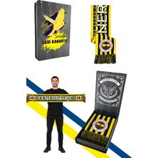 Fenerbahçe Her Zaman Hep Seninleyiz Dokuma Atkı Uv Kutu Hediyeli