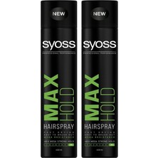 TeknoKapsül Syoss Pure Hold Saç Spreyi, 400ML, Mega Tutuş, Set Of 2