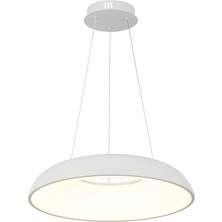 TeknoKapsül Lucea Gena 51'lik Ledli Beyaz Avize 34W 3000-6000K