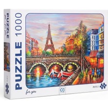 Farbu Oyuncak Ca Games Puzzle Paris 1000 Parça CA.7020 (Büyük)