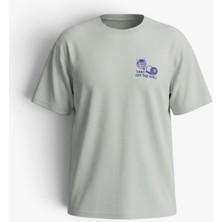 Vans Old Scratch Ss Tee Erkek Yeşil T-Shirt - VN000X2T