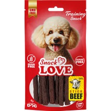 Euro Dog Dpmix-Hb Snack Love Köpek Ödülü Çubuk Dana Etli Beef Stick 11 cm Çap 1 cm 70 gr