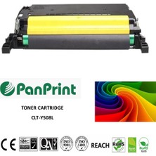 PanPrint Samsung CLX-6250FX Sarı Yüksek Kapasiteli Muadil Toner (CLT-Y508L)