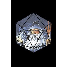 TeknoKapsül Mago De Fantasía D20 - Cuaderno Para Frikis: Cuaderno Dın A5 (6x9) Para Entusiastas De Los Juegos De Rol Y Fanáticos De Los Juegos De Rol De Lápiz Y... Y Días De La Semana Para La Función De Diario