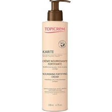 TeknoKapsül Topicrem Karıte Nourishing Fortifying Cream Besleyici, Güçlendirici Saç Kremi 200ML