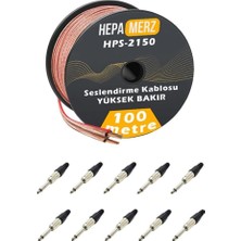 TeknoKapsül Hepa Merz Connection Paket 15, Hoparlör Kablosu Jack Konnektör Paketi