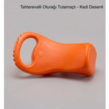 Soylu Grup Kent Ve Bahçe Mobilyaları Tahterevalli Oturağı Kedi Desenli Tutamaçlı 89mm, Tahterevalli Yedek Parçası