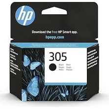 TeknoKapsül Hp 305 Siyah Mürekkep Kartuş, Standart (3YM61AE)