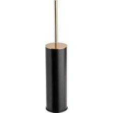 TeknoKapsül System Banyo Klozet Frıçası Siyah-Gold Renk 424X84X84 mm Siyah Tek Ebat BA4004 009 Al6-Gl