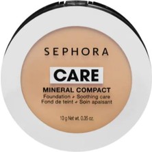 TeknoKapsül Sephora Mineral Bakım Fondöten + Yatıştırıcı Bakım-36 Ambre Mat (10 G)