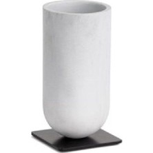 TeknoKapsül System Diş Fırçalığı Mermer Deseni/siyah Renk 143X75X75 mm