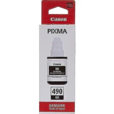 TeknoKapsül Canon GI-490 Bk Orijinal Siyah Mürekkep Kartuşu 0663C001
