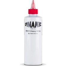 TeknoKapsül Dynamic Heavy White - Beyaz Tattoo Dövme Boyası - 8OZ/240ML