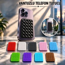 Mat Teknoloji Vantuzlu Telefon Tutucu