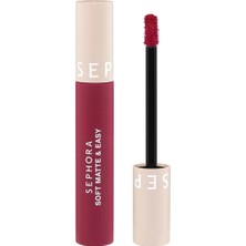 TeknoKapsül Sephora Soft Matte & Easy - Mat Ruj 6 What's The Matter? (4,50 Ml)