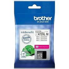 TeknoKapsül Brother LC472XLM Magenta Kırmızı 1.500 Sayfa Kartuş MFC-J2340-J3540-J3940