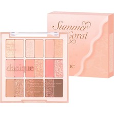 TeknoKapsül Dasique Mat ve Işıltılı Renk Seçenekleri Sunan Far Paleti Shadow Palette (#23 Summer Coral), 111647