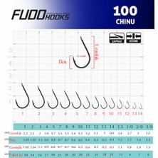 Fudo 1001 Chinu Black Nikel Iğne 2 No