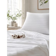 Luna Sacra Yastık + Yastık Kılıfı + Yastık Alezi 50 x 70 cm 3’lü Set Slikon Dolgulu Dış Yüzeyi Pamuklu Yumuşak Dokulu