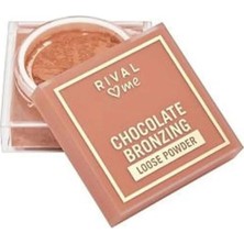 TeknoKapsül Rival Loves Me Chocolate Bronzing Loose Powder, 12 Gr, Bej
