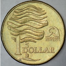 Banknoting Avustralya 1 Dolar 1993 Hatıra-Çevre Koruma. Kraliçe Iı. Elizabeth.