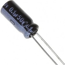 Robomer 10 Adet 0.1 Uf 50 V 4x8 Elektrolitik Kondansatör