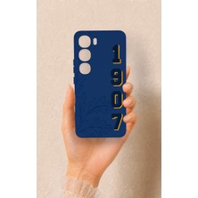 Vip Case Vivo V40 Lite 5g Uyumlu 1907 Palamut Desenli Silikon Kılıf