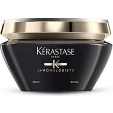 TeknoKapsül Kerastase Chronologiste Saç Bakım Maskesi, 200ML, Tüm Saç Tipleri Çiçekli Siyah