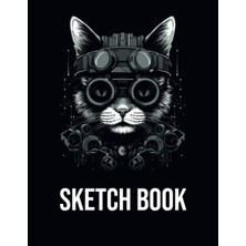 TeknoKapsül Sketch Book: Notebook For Drawing, Painting, Writing, Sketching, Doodling, 120 Pages, 8.5X11 (Minimalist Cover)