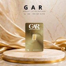Garanti Altın Rafineri 4 Adet 1 gr 24 Ayar Altın (995)