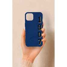 Vip Case iPhone 13 Uyumlu 1907 Palamut Desenli Silikon Kılıf