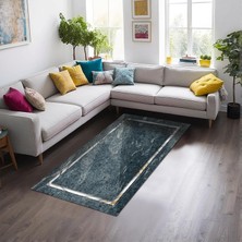 TeknoKapsül Setap Kadife Kaymaz Pamuk Tabanlı Yıkanabilir Antibakteriyel Salon Halısı 160X230