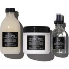 TeknoKapsül Davines Oi/oil Sulfate-Free Shampoo 280ML + Conditioner 250ML + Oil 135ML Saç Bakım Seti
