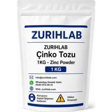 Zurihlab Zurıhlab Çinko Tozu 1kg - Zinc Powder