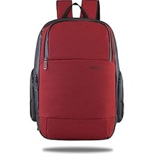 TeknoKapsül Classone BP-IT805 Parma 15.6" Notebook, Laptop Sırt Çantası-Bordo