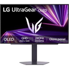 TeknoKapsül Lg Ultragear Gx7 27GX704A-B 27" 0.03MS (Gtg) 240Hz (Hdmı-Display) Displayhdr True Black 400 Glare Paneli Qhd (2560 x 1440) 2k OLED Pivot Oyuncu Monitörü
