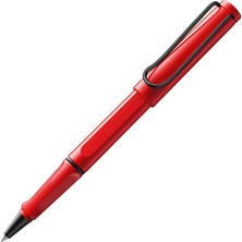 Lamy Safari Roller Kalem Metal Siyah Klips Kirmizi