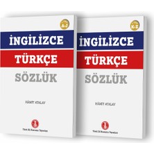 Türk Dil Kurumu Yayınları Ingilizce Türkçe Sözlük 1-2(Ciltli)-Tdk-Hâmit Atalay