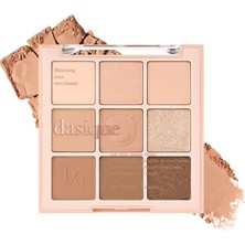 TeknoKapsül Dasique Mat ve Işıltılı Renk Seçenekleri Sunan Far Paleti Shadow Palette (#28 Brown Bear)